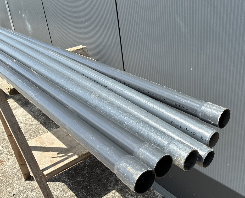 Druk pvc buis 32 mm 40 mm 50 mm en 75 mm nieuw en gebruikt, Ophalen, Pvc, 6 meter of meer, Overige typen