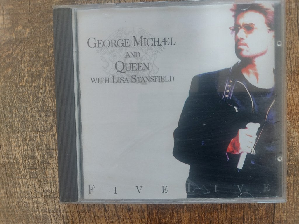 CD George Michael + Queen / Five live (1993), Gebruikt, Pop, Inclusief doosje, Ophalen of Verzenden