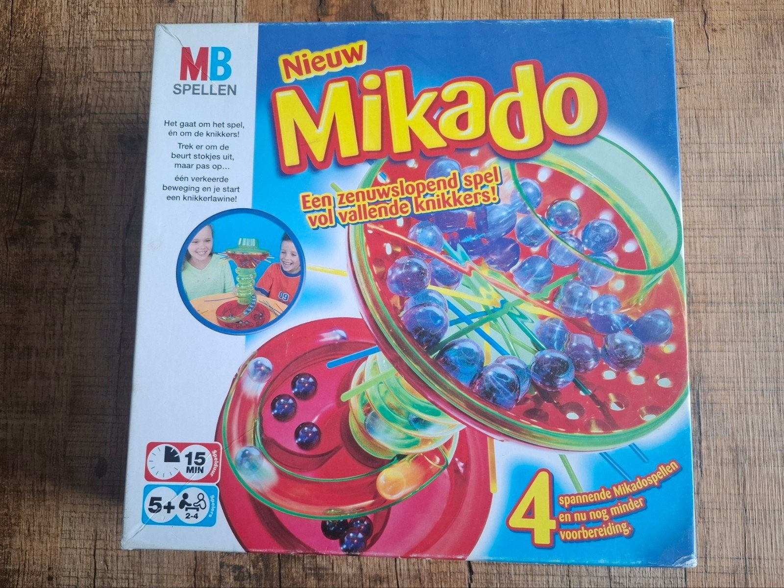 Mikado spel - Gebruikt, Drie of vier spelers, Ophalen of Verzenden, Gebruikt, MB Spellen