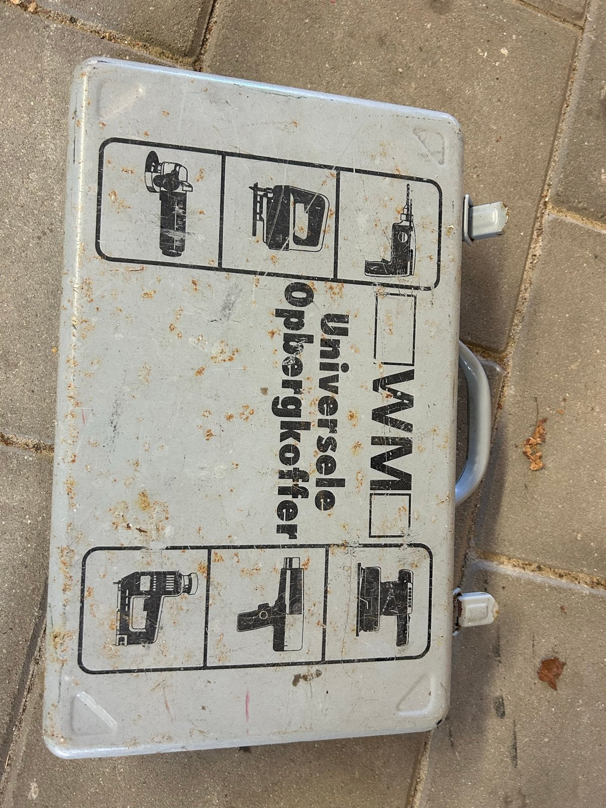 WMD Universele Opbergkoffer - Gereedschapskoffer, Ophalen, Gevuld, Gebruikt