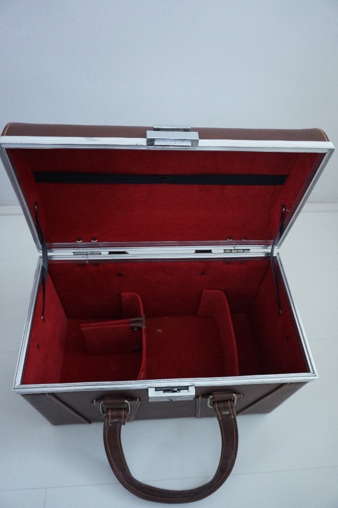 Hardcase cameratas Hakuba - foto tas doos retro vintage deco, Audio, Tv en Foto, Fotografie | Fototassen, Ophalen of Verzenden