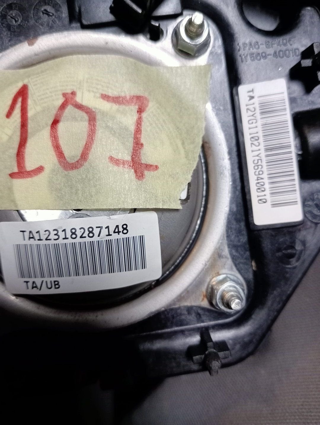 AIRBAG STUUR Kia Picanto (TA) (1Y56900020EQ), -, -, Ophalen of Verzenden, -