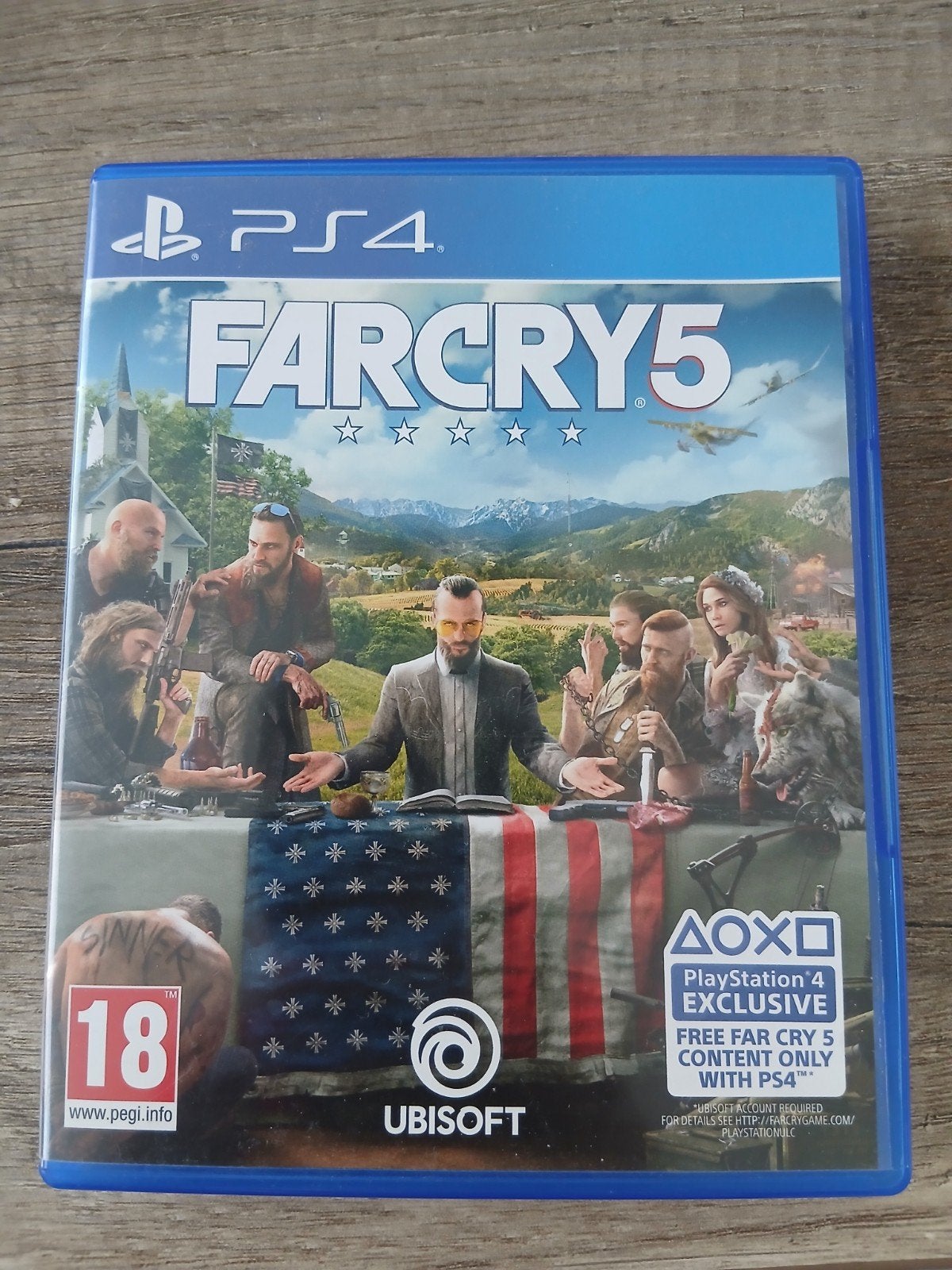Far Cry 5 PS4 - Actievolle Shooter Game, Online, Vanaf 18 jaar, Shooter, 1 speler