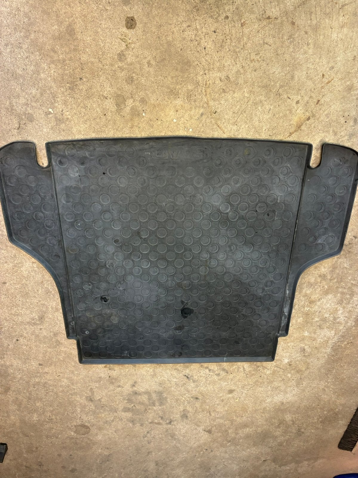 Saab 9-5 estate rubber kofferbakmat, Ophalen of Verzenden, Zo goed als nieuw