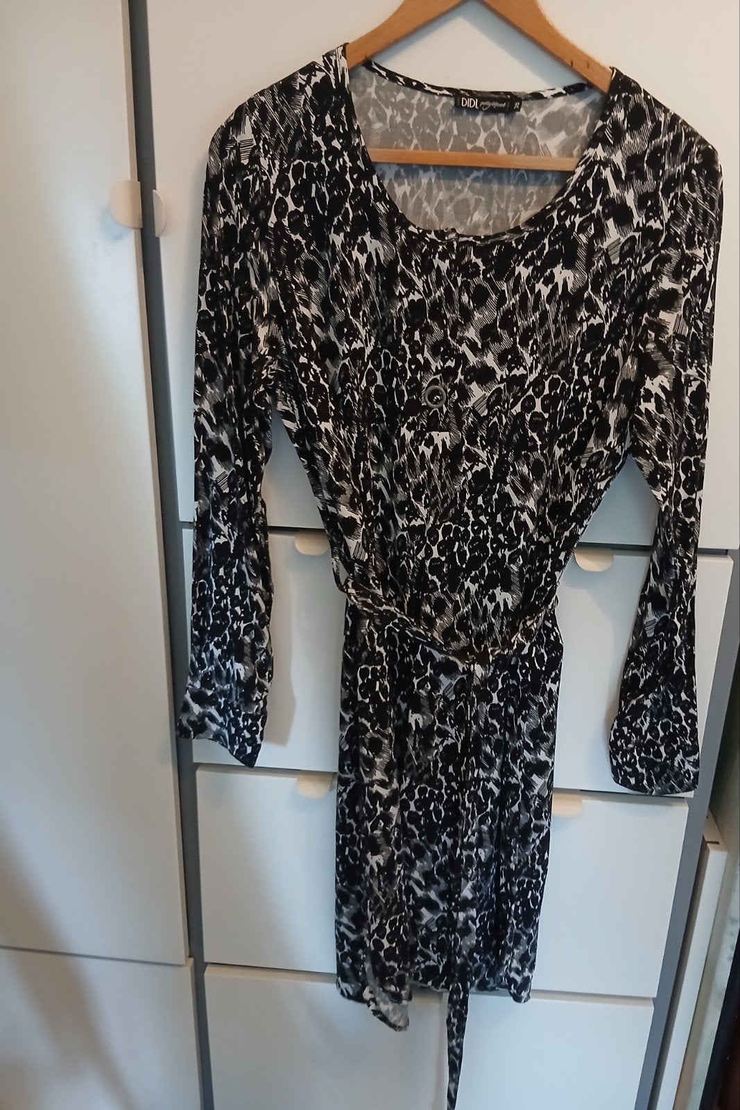 DIDI Pretty Different Jurk met print Maat 38, Maat 38/40 (M), DIDI pretty different, Zwart, Nieuw