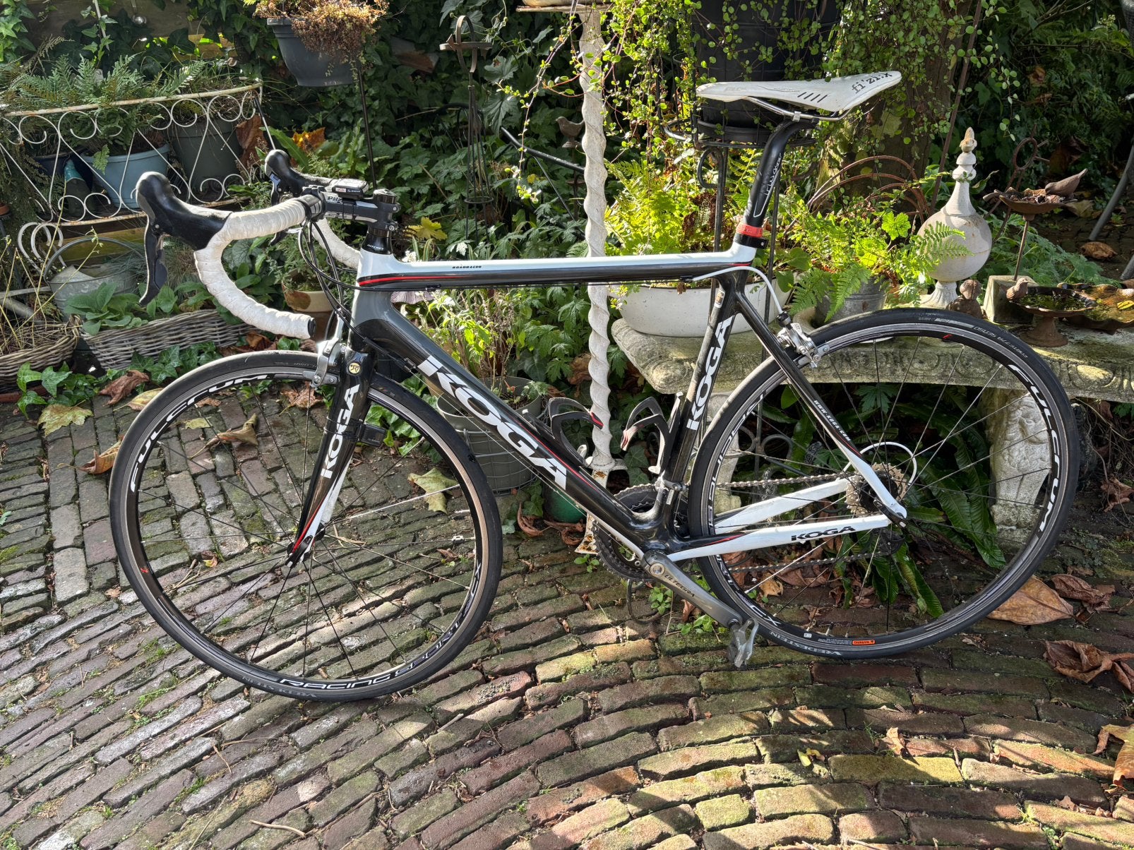 57 cm full carbon koga Roadracer met Shimano Ultegra 20 V, Ophalen, Carbon, Zo goed als nieuw, 57 tot 61 cm
