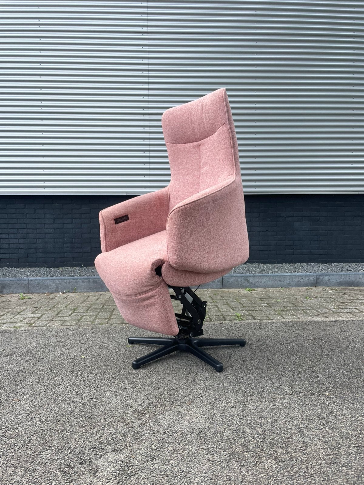 Nette roze de toekomst twice sta op stoel / relax fauteuil, Huis en Inrichting, Minder dan 75 cm, Ophalen of Verzenden, 50 tot 75 cm