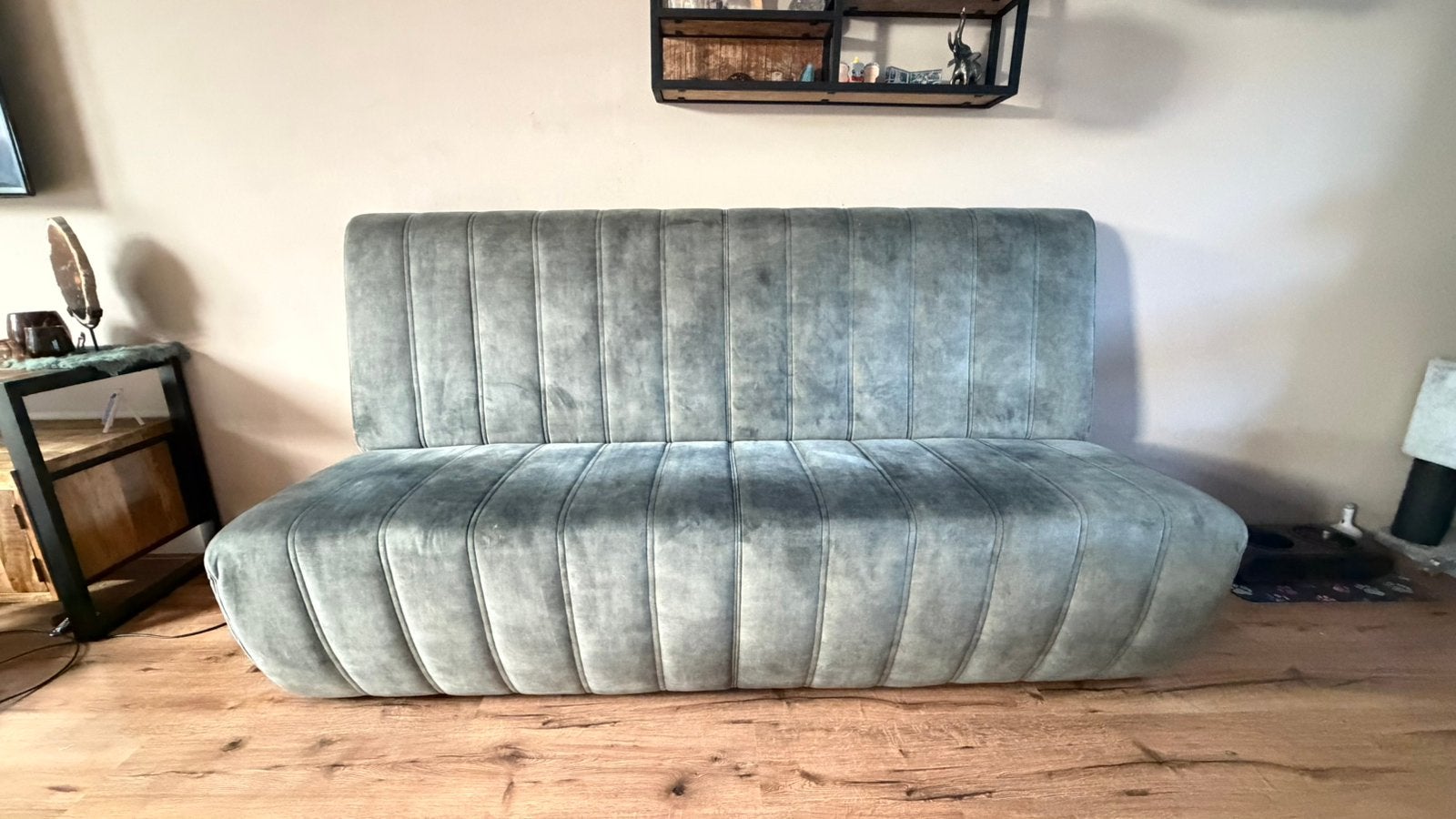 Eetkamerbank Orlando | stof adore Hunter 156 (groen), Huis en Inrichting, Ophalen, Minder dan 75 cm, Stof, 200 tot 250 cm