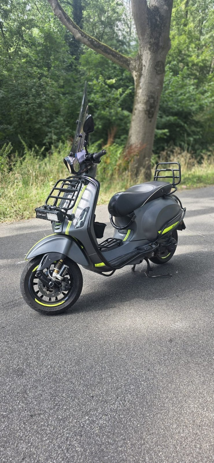 Vespa sprint 4t 80cc, Fietsen en Brommers, Scooters | Vespa, Ophalen, Overige modellen, Zo goed als nieuw, Benzine