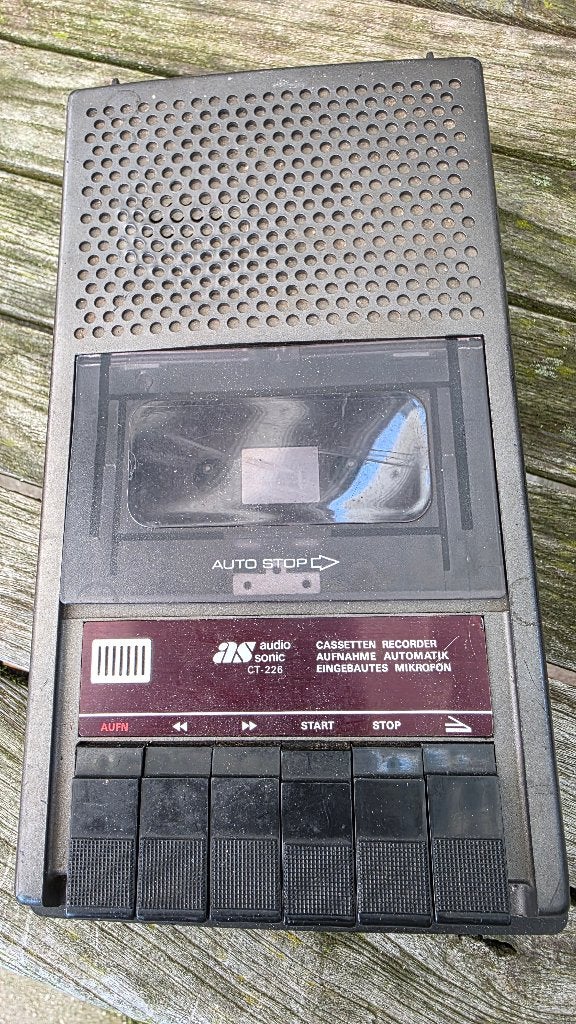 cassette recorder, Audio, Tv en Foto, Cassettedecks, Ophalen, Enkel, Overige merken