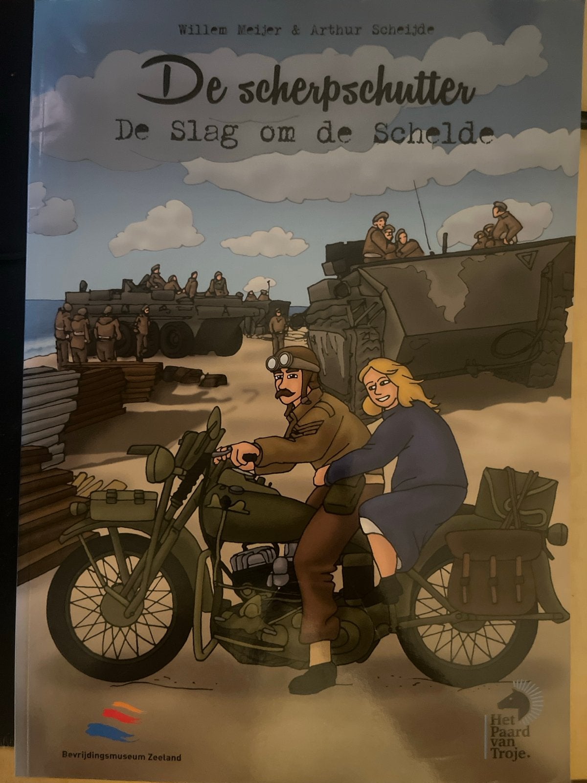 De Scherpschutter: De Slag om de Schelde - Willem Meijer, Eén stripboek, Ophalen of Verzenden