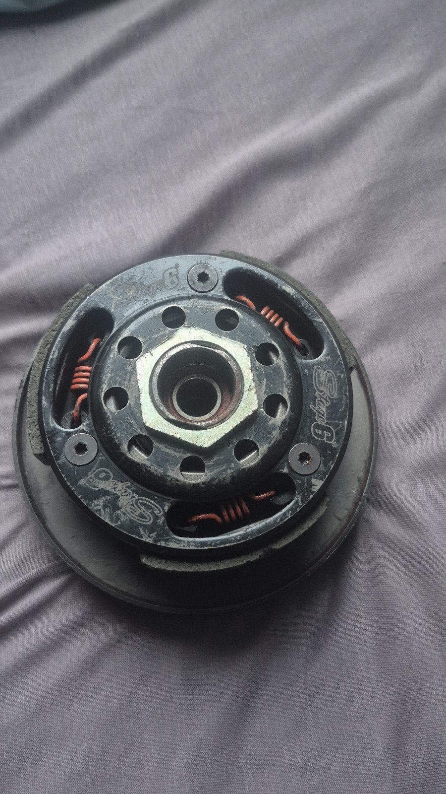 Stage6 MK2 torque control met r/t CNC Koppelingshuis, Ophalen of Verzenden, Gebruikt, Overige typen, Piaggio