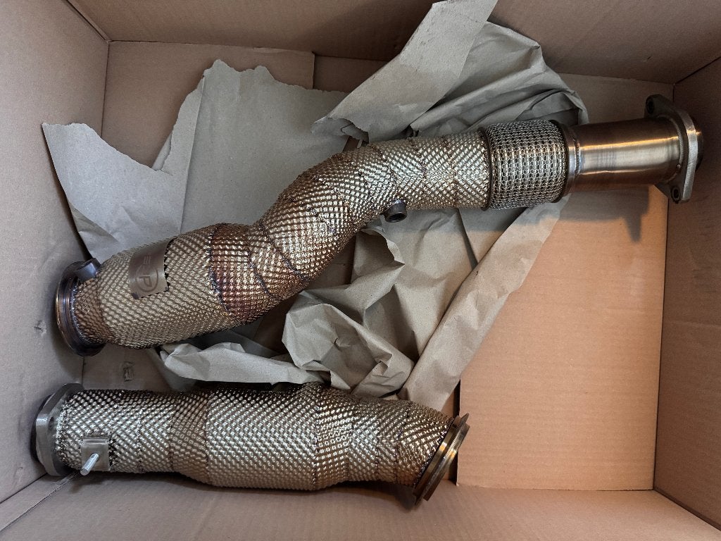 Catless / Decat catlook Downpipes BMW M3 / M4 G80 / G82, Auto-onderdelen, Uitlaatsystemen, Ophalen of Verzenden, Gebruikt, BMW