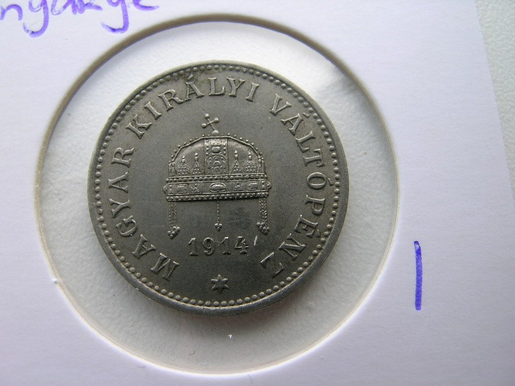 20 Filler 1914 Hongarije, Ophalen of Verzenden, Hongarije, Losse munt