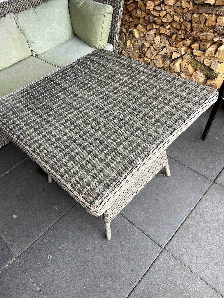 Tuintafel, Tuin en Terras, Ophalen, Gebruikt, Vierkant, Kunststof