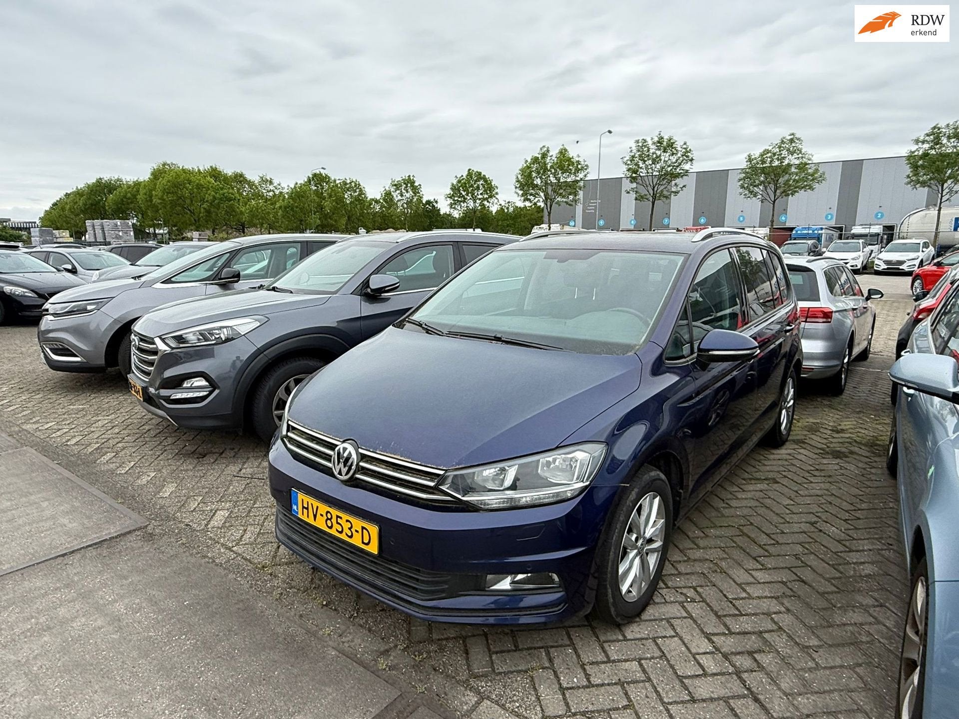 Volkswagen Touran 1.6 TDI SCR Comfortline 7p, Auto's, Start-stop-systeem, Gebruikt, Euro 6, 4 cilinders