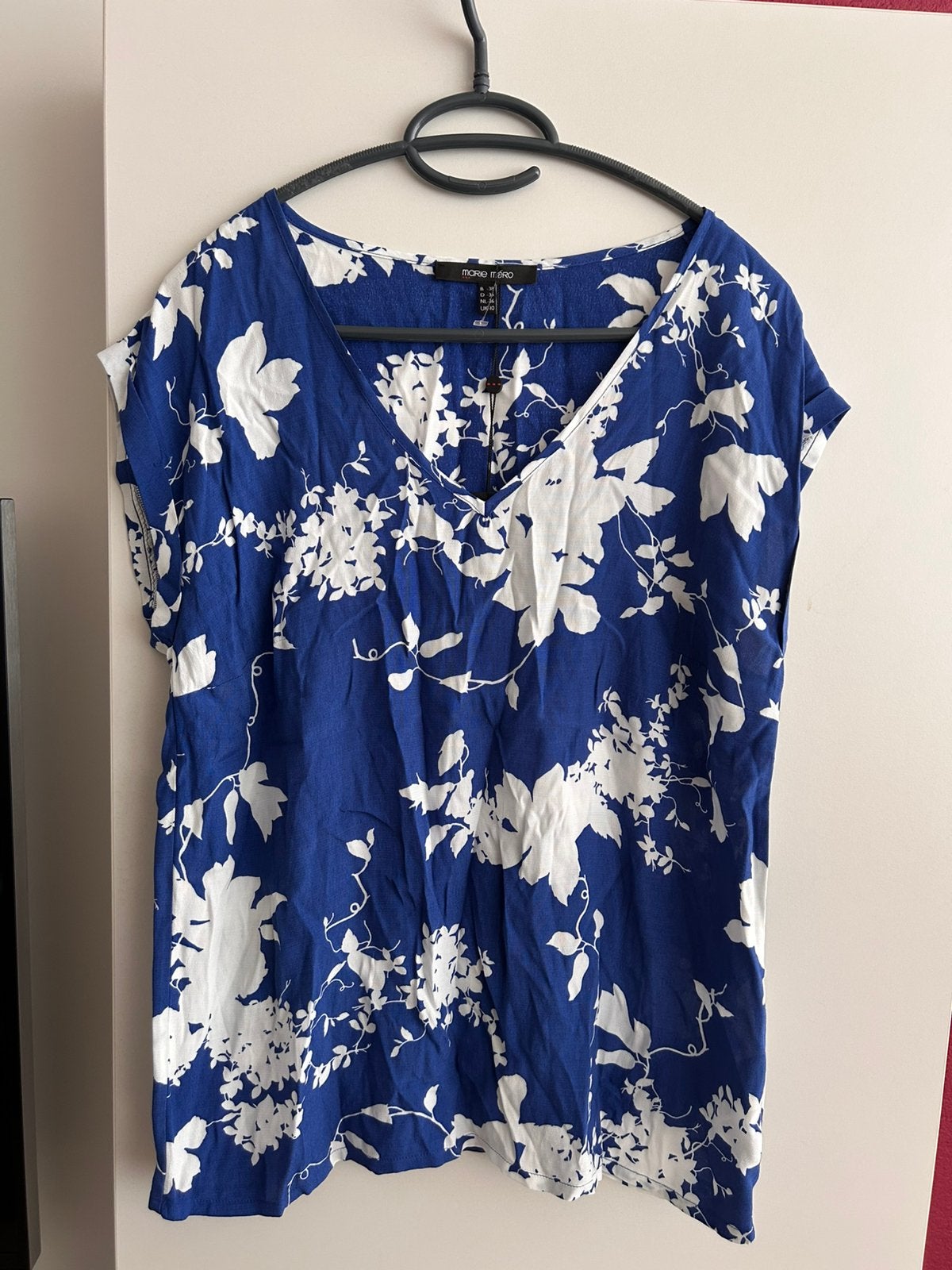 Nieuwe Marie Mero blouse in maat 36, Ophalen of Verzenden, Nieuw, Maat 36 (S), Blauw