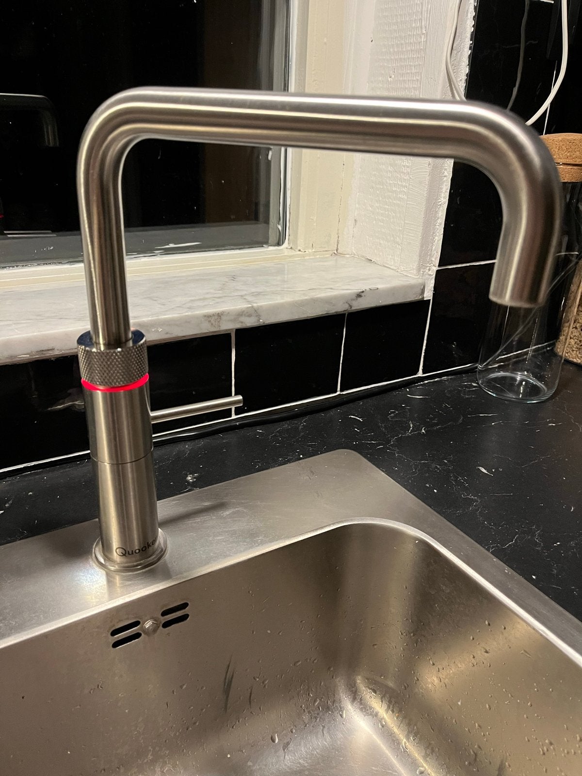 Quooker Fusion Square RVS kraan, Zilver, Ophalen of Verzenden, Metaal, Overige merken