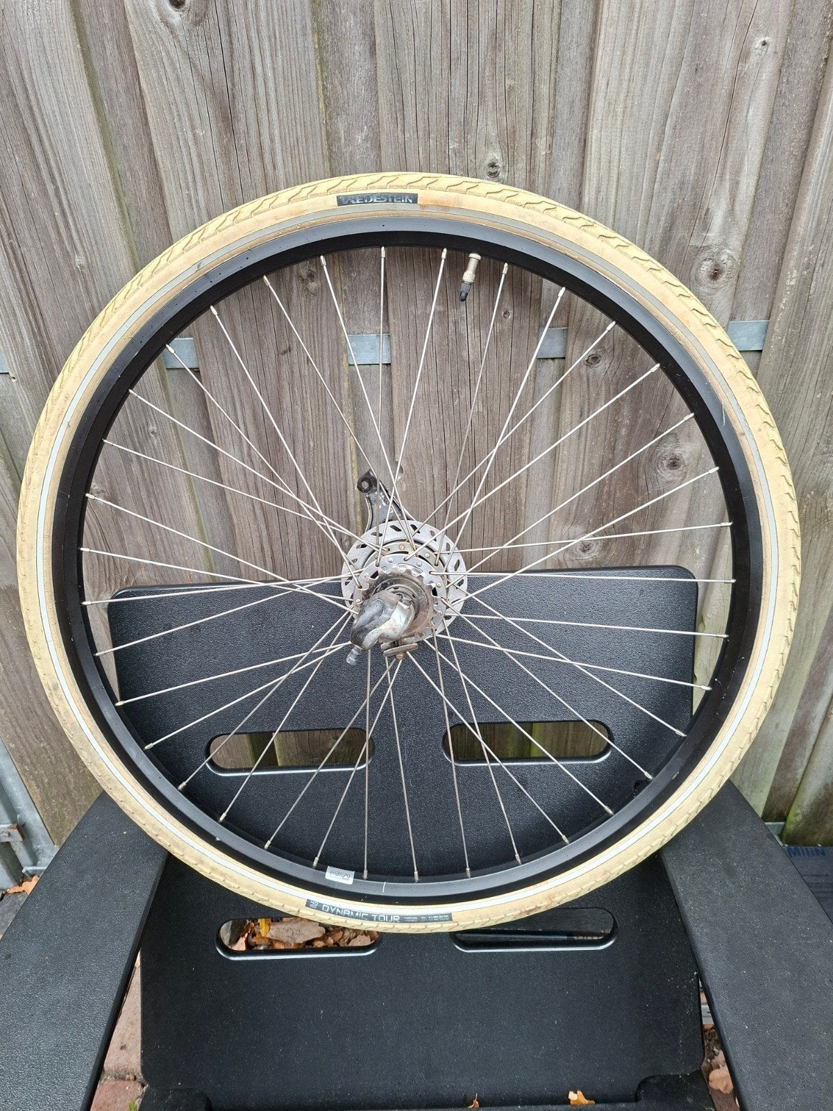 Achterwiel Cortina U4 28 inch, 3 versnellingen, rollerbrake., Wiel, Cortina U4 transportfiets, Elektrische fiets, Ophalen of Verzenden