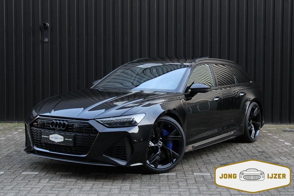 Audi RS6 TFSI quattro Dynamic Plus CARBON CERAMIC NIGHTVISI, Auto's, Audi, Bedrijf, Te koop, RS6, 360° camera, 4x4, ABS, Adaptive Cruise Control