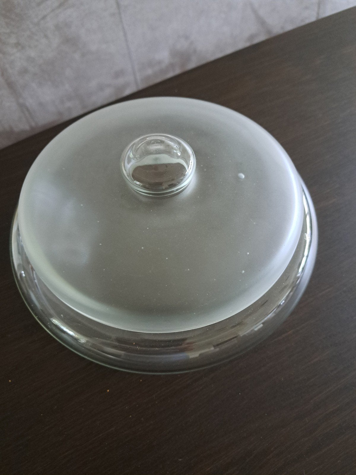 Glazen koekjesschaal met deksel - Leerdam glas, Antiek en Kunst, Antiek | Glas en Kristal, Ophalen of Verzenden