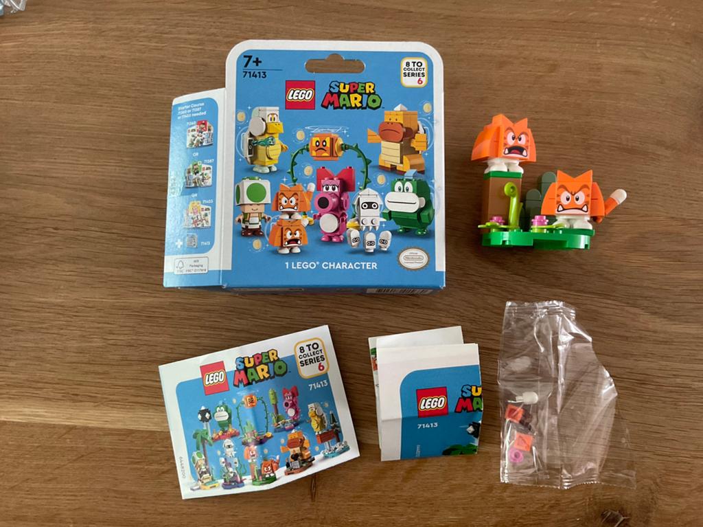 Lego Super Mario 71413, Cat Goombas, Overige thema's, Lego, Ophalen of Verzenden, Zo goed als nieuw