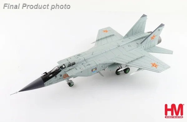 Hobby Master HA9704 | Mikoyan - Gurevich MIG-31B Foxhound, Ophalen, Schaalmodel, Nieuw, Pilot Station
