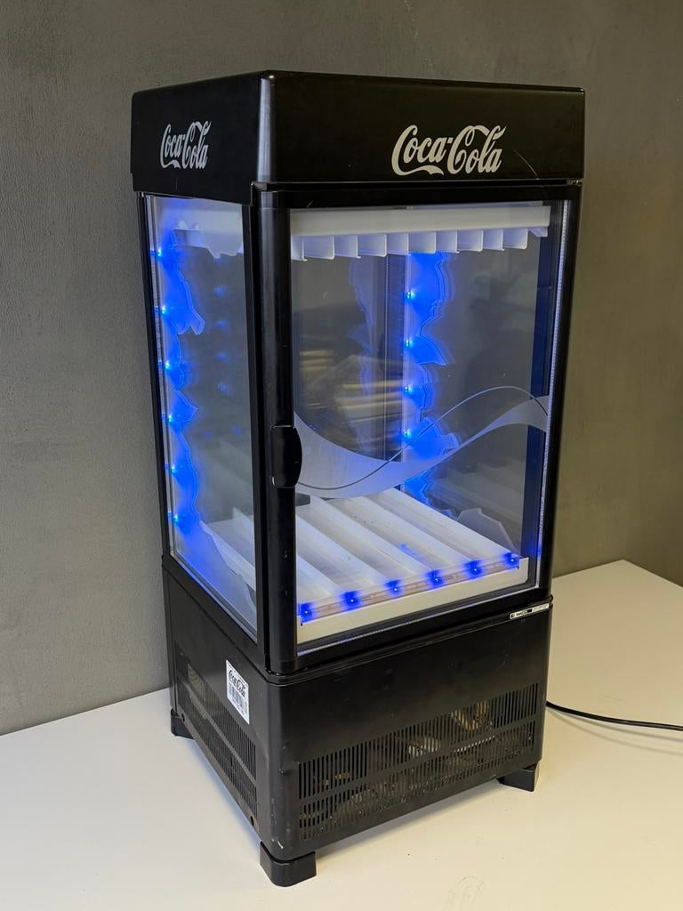 Coca-Cola mini koelkast met verlichting, Witgoed en Apparatuur, Koelkasten en IJskasten, Ophalen, Minder dan 75 liter, Zonder vriesvak