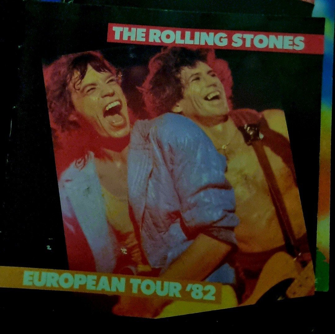 The Rolling Stones - European Tour '82 Tourboek, Ophalen of Verzenden, Gelezen, Artiest, The Rolling Stones