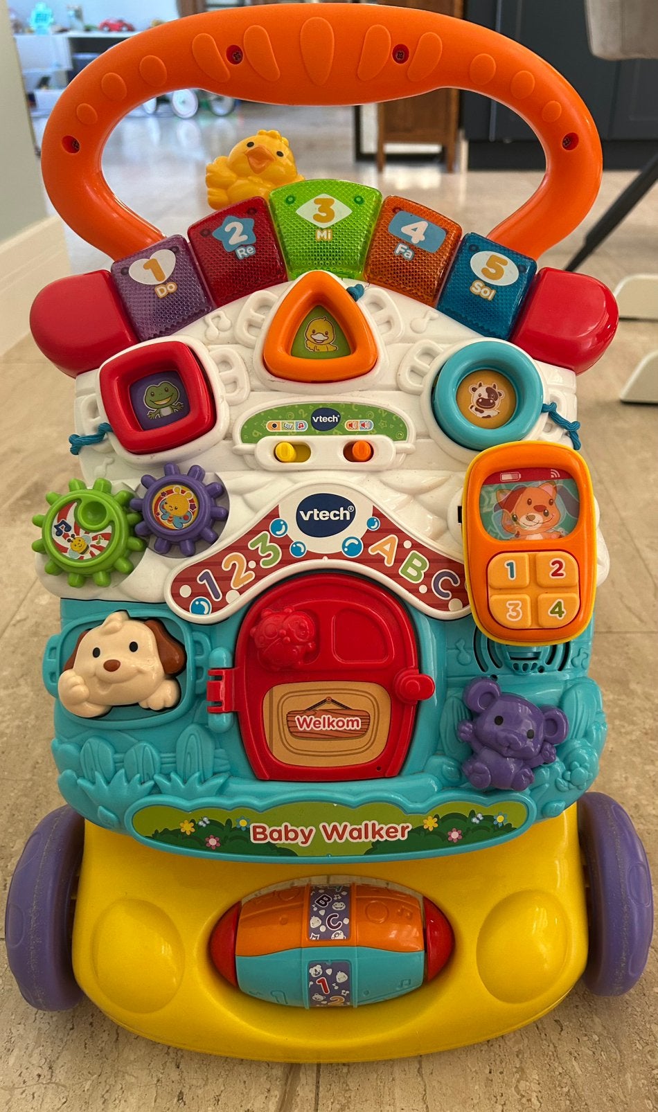 Loopkar vtech, Ophalen, Zo goed als nieuw, 6 maanden tot 2 jaar