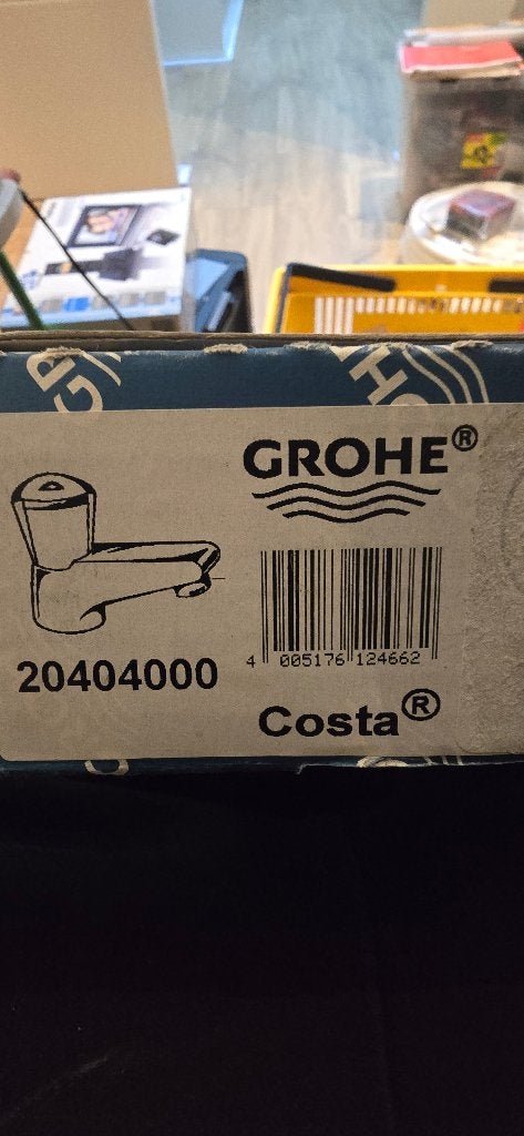 Grohe Costa toiletkraan, Ophalen of Verzenden, Nieuw, Chroom, Kraan