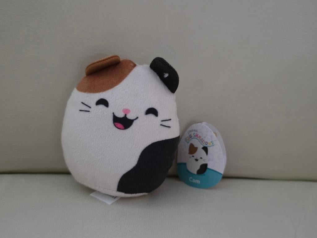 Squishmallows Cam de Kat Knuffel Mc Donalds, Overige karakters, Ophalen of Verzenden, Kat, Meerkleurig