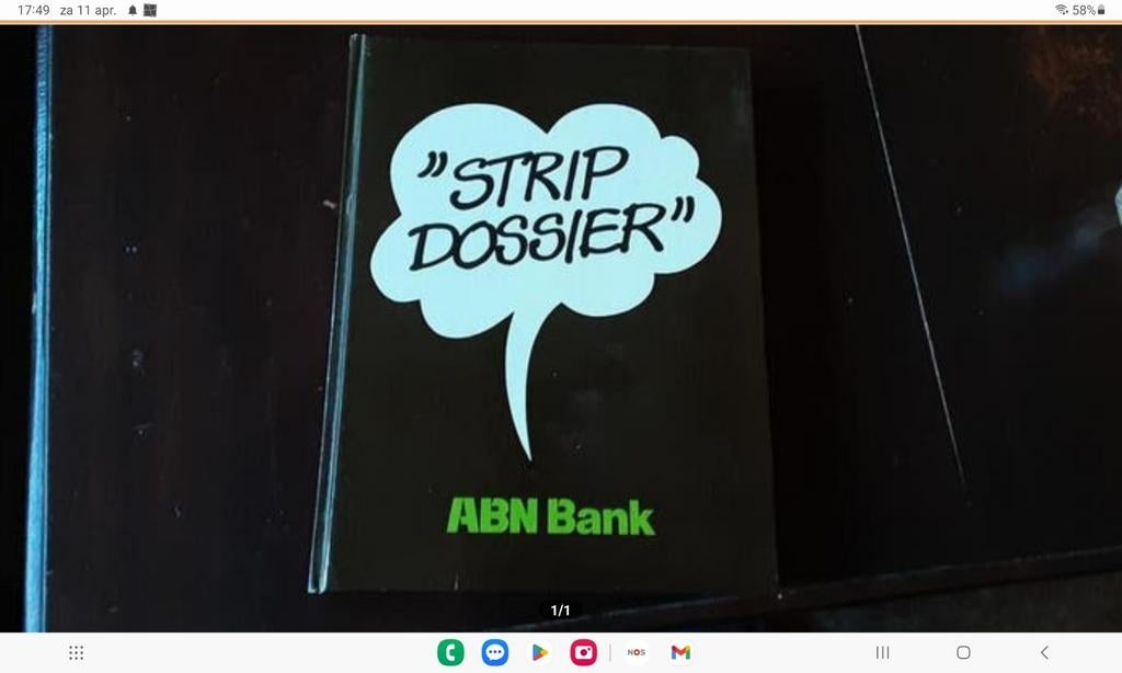 Strip Dossier, Eén stripboek, Ophalen of Verzenden, Zo goed als nieuw