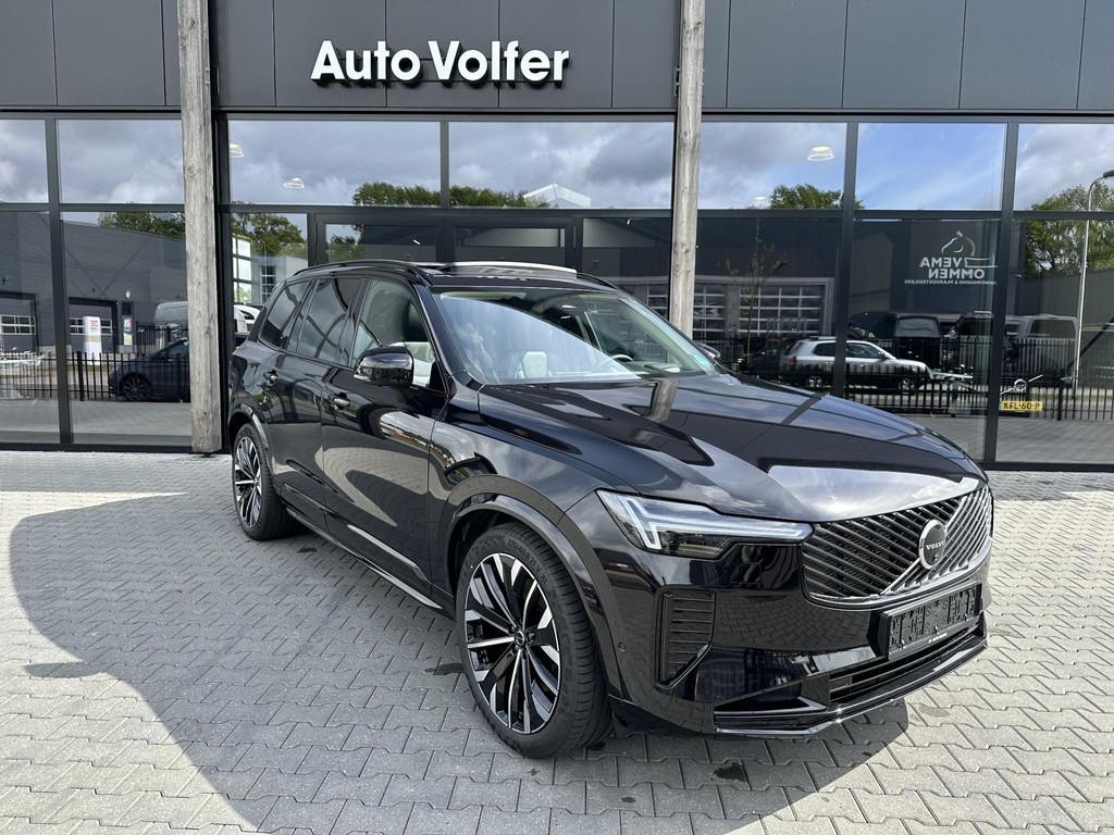 Volvo XC90 2.0 T8 Recharge AWD Ultra Dark B&W|Facelift|FOUR-, Gebruikt, Euro 6, 1969 cc, Zwart