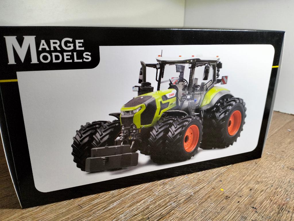 Te koop Marge Models Claas Axion 9.420 Twin tyres., Ophalen of Verzenden, Nieuw, Tractor of Landbouw, Overige merken