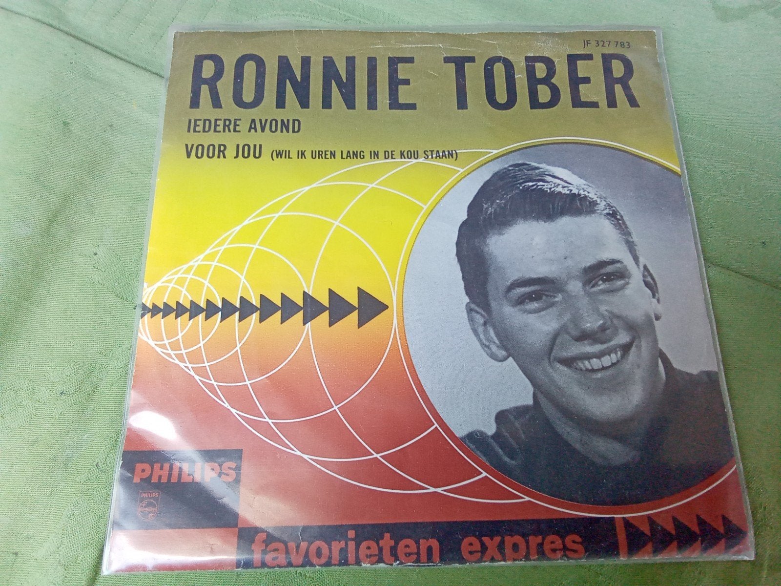 Ronnie Tober.     iedere avond, Verzenden, Gebruikt, 7 inch, Nederlandstalig