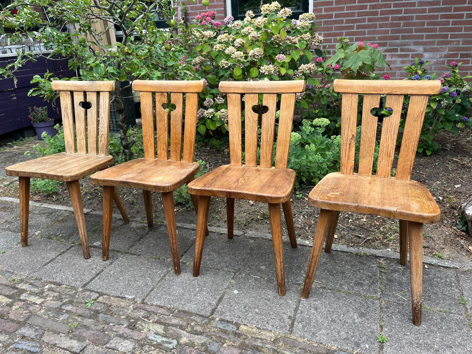 4 design vintage stoelen Göran Malmvall Karl Andersson&Söner, Ophalen, Gebruikt, Overige kleuren, Vier