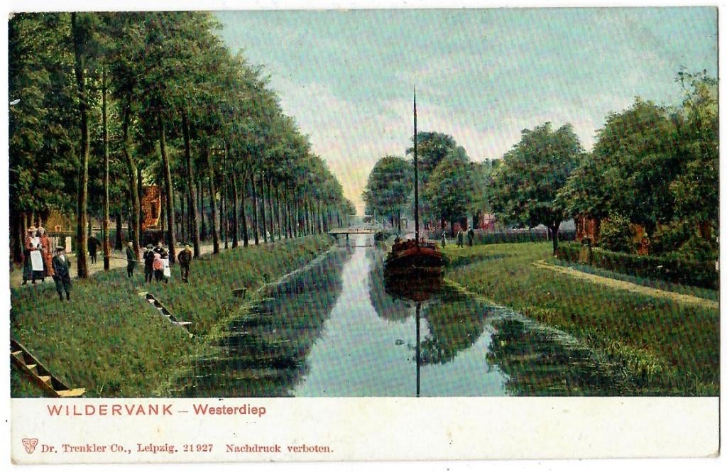 Wildervank - Westerdiep (2), Verzenden, Voor 1920, Ongelopen, Groningen