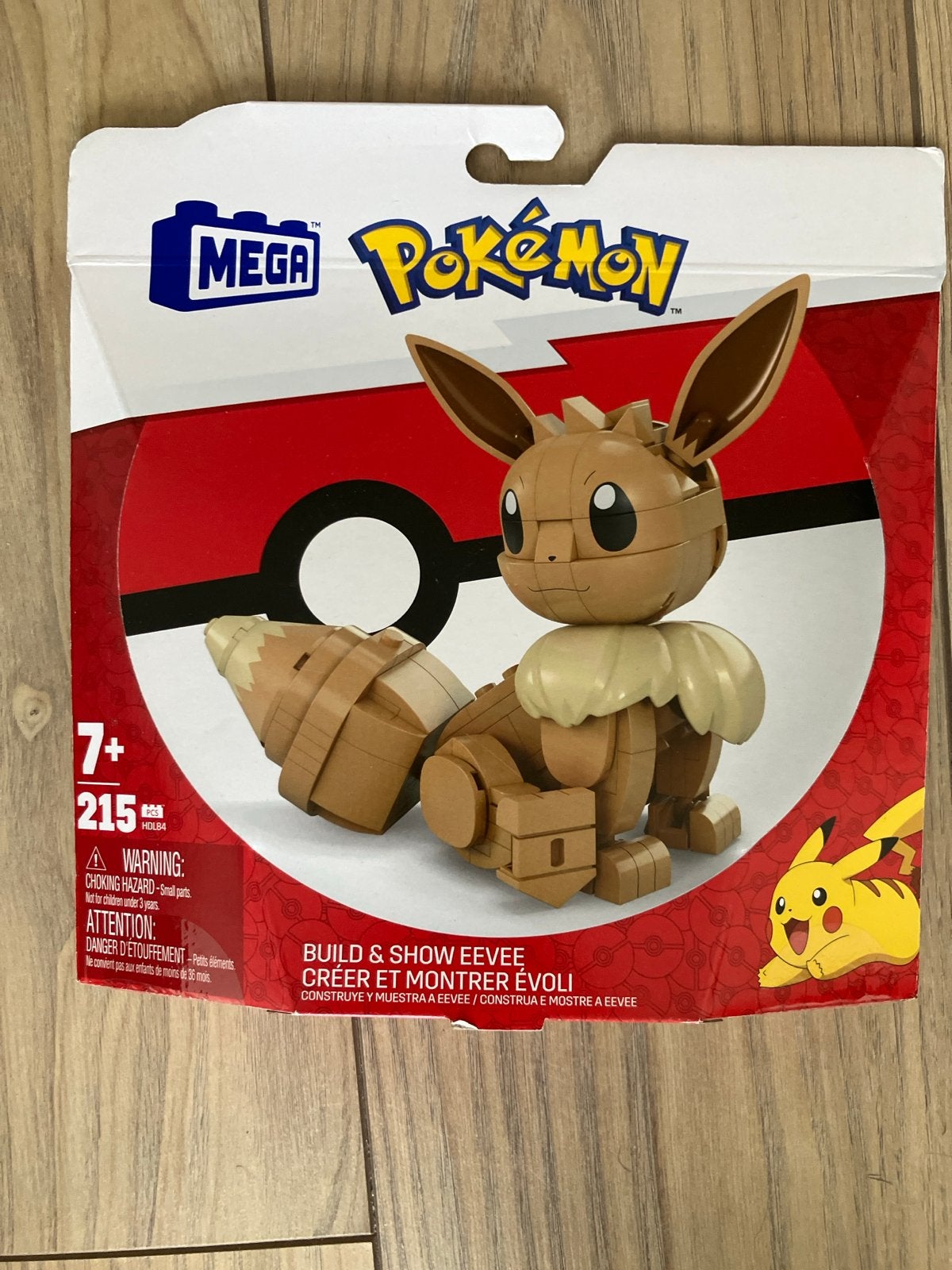 Mega Construx Pokémon Eevee Bouwset - Nieuw in doos, Ophalen of Verzenden, Nieuw, Overige merken