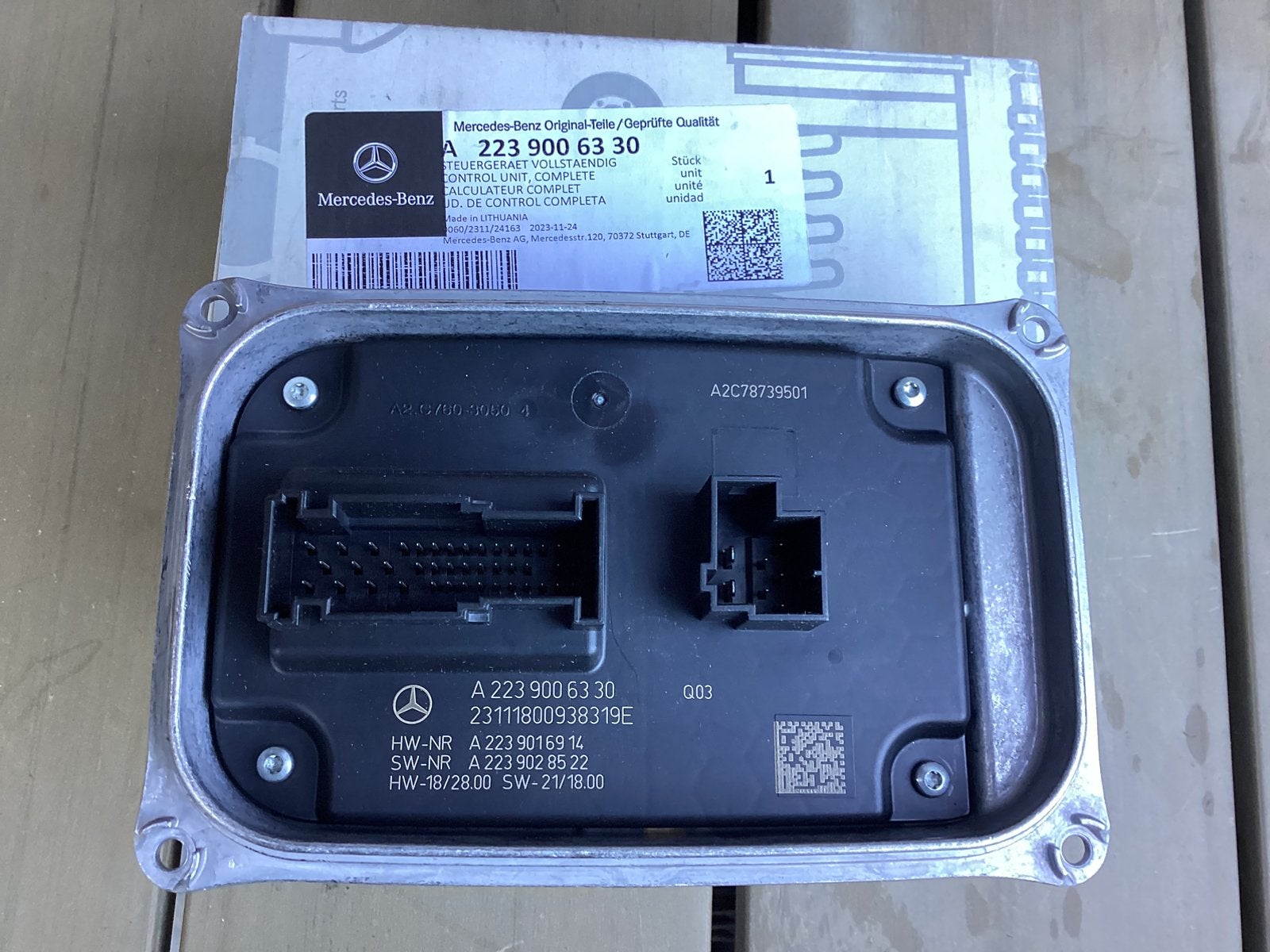 Mercedes C,E KLASSE koplamp module A2239006330 NIEUW, Ophalen of Verzenden, Nieuw