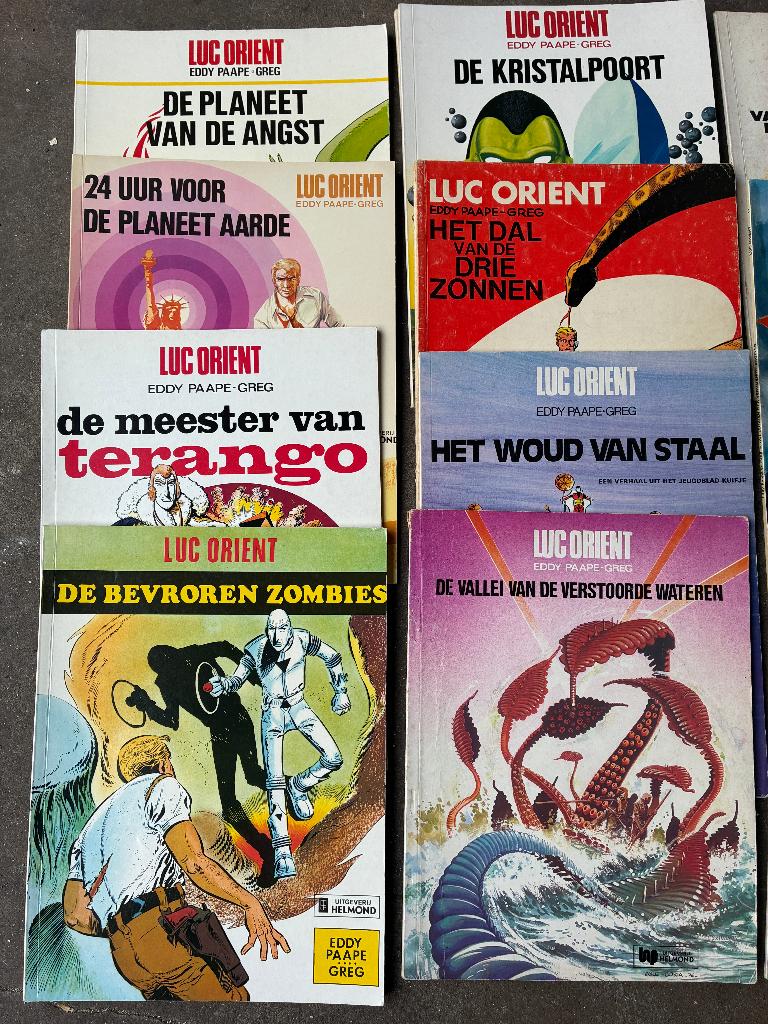 LOSSE VERKOOP ; Luc Orient Oriënt , div. delen , zie foto's, Meerdere stripboeken, Ophalen of Verzenden, Zo goed als nieuw, Eddy Paape-Greg