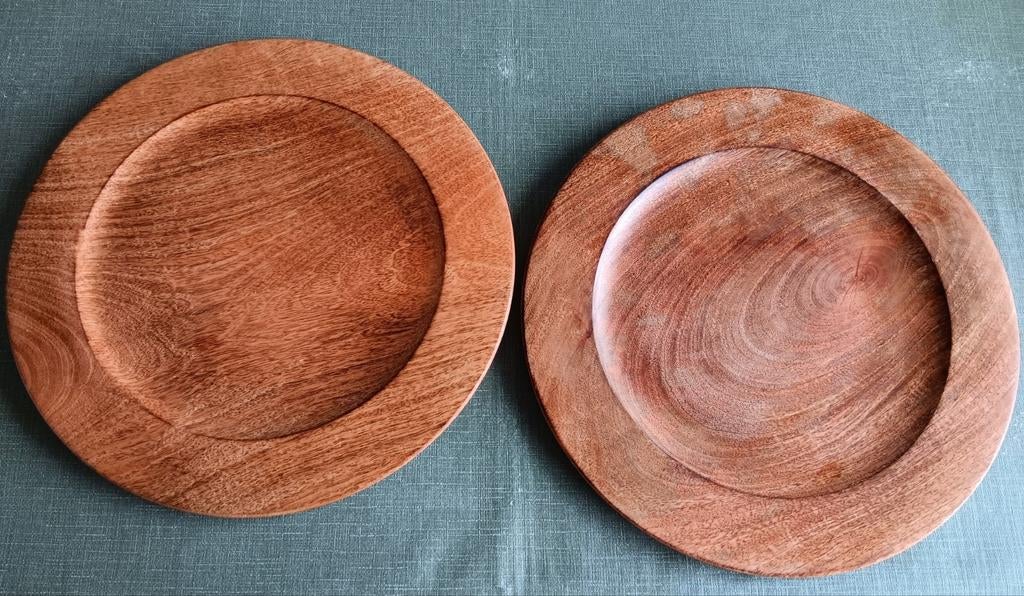 HOUTEN (ONDER)BORDEN, Ophalen of Verzenden, Bord