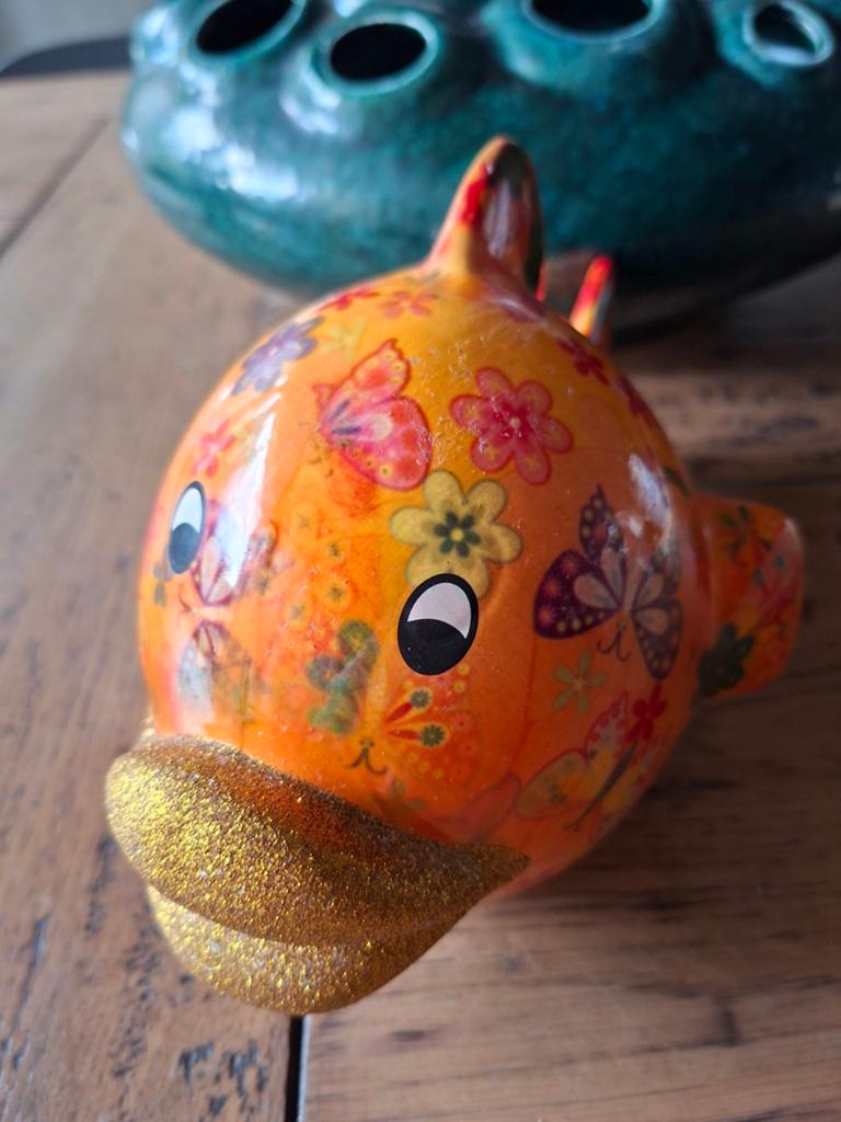 Pomme-Pidou spaarpot vis - origineel voor de verzamelaar, Ophalen of Verzenden