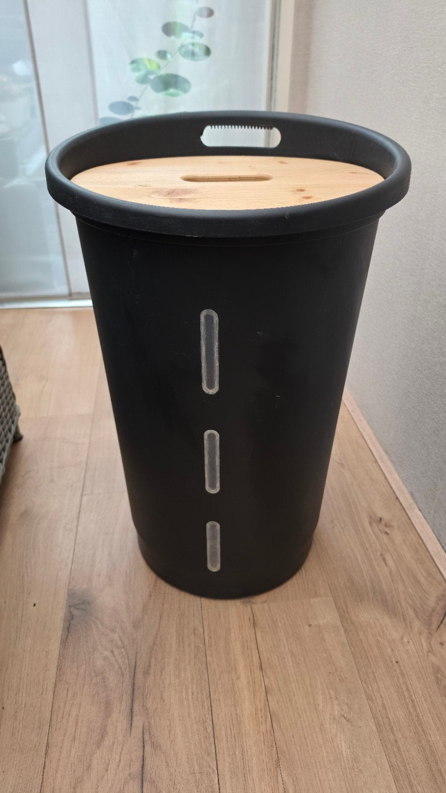 pellet opslag met deksel, Huis en Inrichting, Ophalen, Overige brandstoffen, Zo goed als nieuw, Pelletkachel