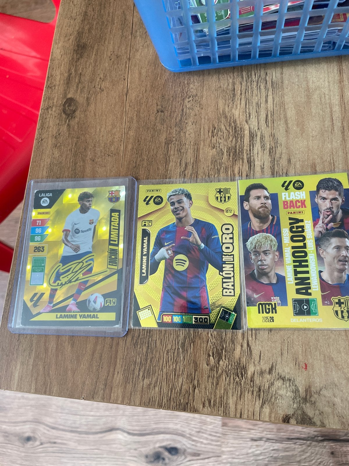 Panini Adrenalyn Lamine Yamal & FC Barcelona kaarten, Ophalen of Verzenden, Zo goed als nieuw, Buitenlandse clubs, Spelerskaart