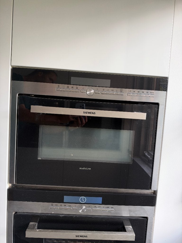 Siemens studioLine combi oven/magnetron HB86P572 – DEFECT, Ophalen, 45 tot 50 cm, 60 cm of meer, Siemens