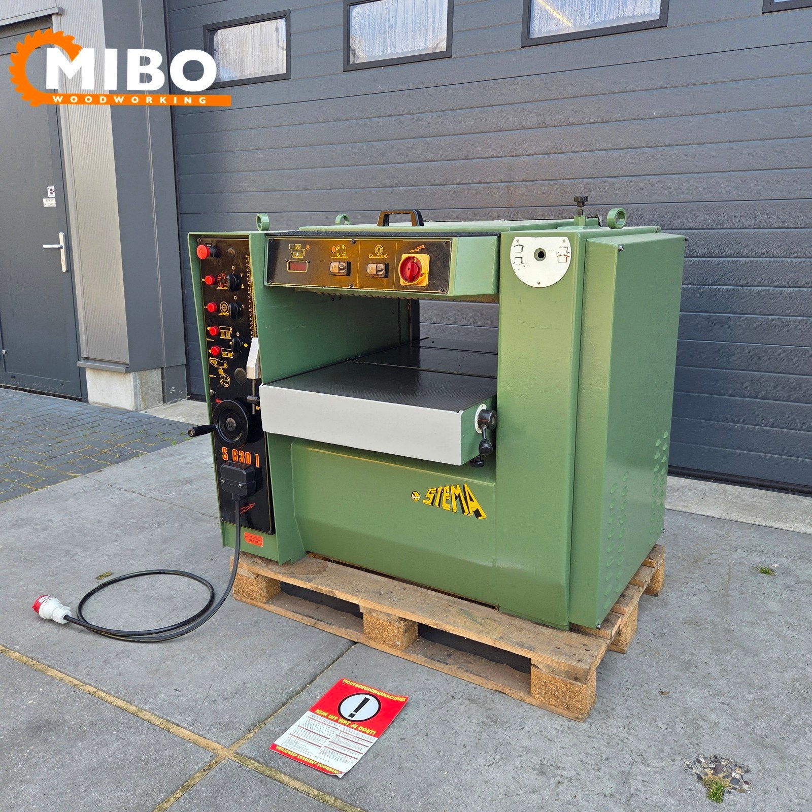 Stema vandiktebank 630mm schaafbank ** vandiktebank 630x250, Ophalen of Verzenden, Zo goed als nieuw, Elektrisch