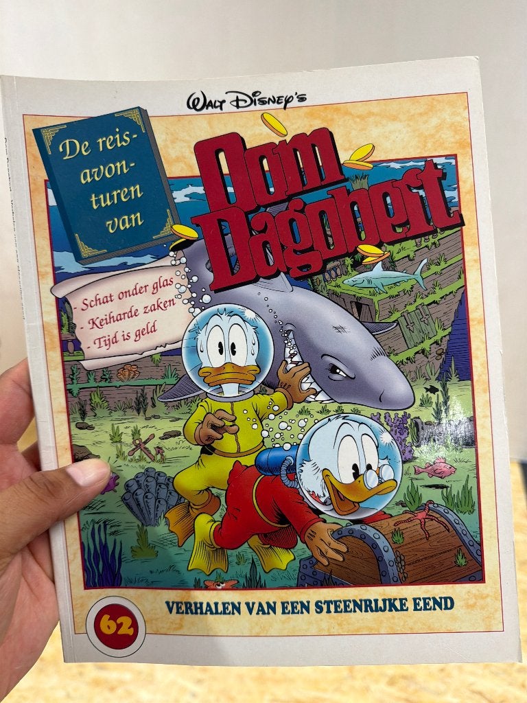 Oom Dagobert - Steenrijke Eend nr. 62, Eén stripboek, Ophalen of Verzenden, Gelezen