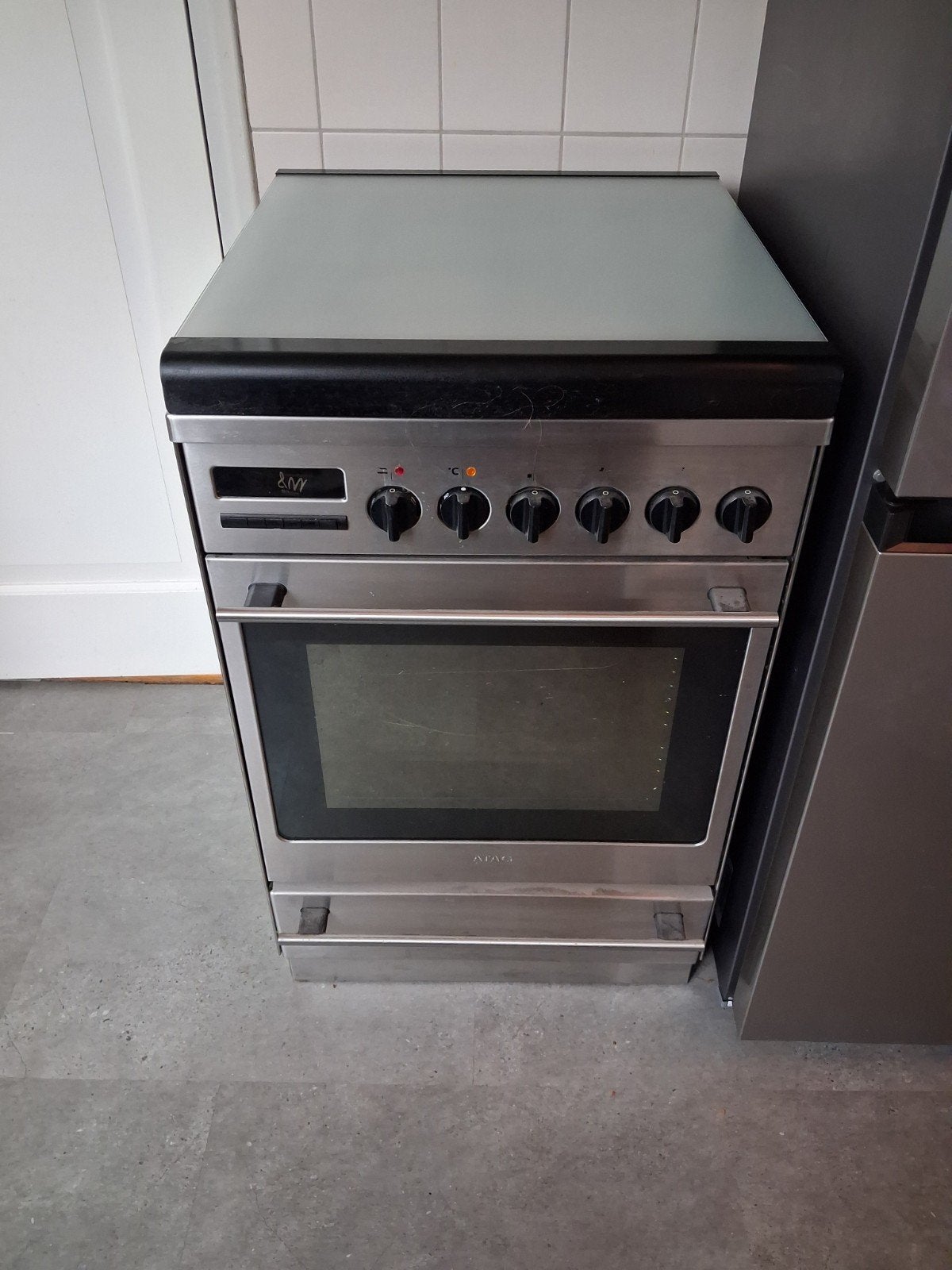 AEG gasfornuis met oven, Witgoed en Apparatuur, Ophalen, Gebruikt, 4 kookzones, Gas
