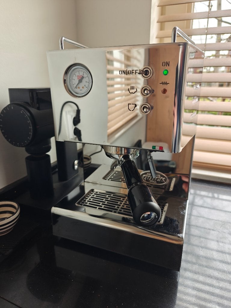Quick Mill 3000 net een jaartje oud. Met OPV, Witgoed en Apparatuur, Koffiezetapparaten, 10 kopjes of meer, Ophalen of Verzenden
